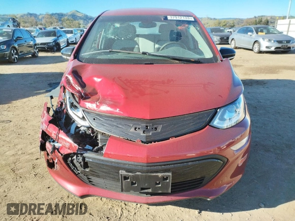 2020 Chevrolet Bolt EV LT with VIN 1G1FY6S08L4112912, listed as a Copart auction lot 37912133 with 26,892 mi miles. Bid and sale history available at carsss.com. Image 5.
