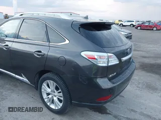 2010 Lexus RX 450h with VIN JTJBC1BA5A2027693, listed as a IAAI auction lot 41898389 with 192,344 mi miles and . Bid and sale history available at DreamBid. Image 19.
