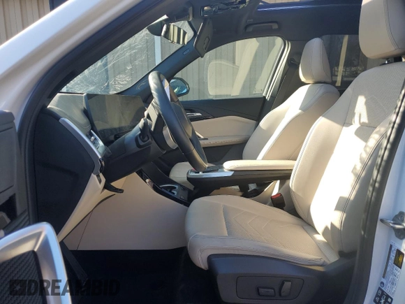 2024 BMW X1 xDrive28i with VIN WBX73EF02R5Y57837, listed as a Copart auction lot 80503574 with 17,382 mi miles and Salvage Title. Bid and sale history available at carsss.com. Image 7.
