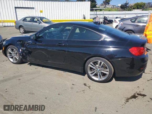 2014 BMW 4 Series 435i with VIN WBA3R1C56EK190184, listed as a Copart auction lot 51636865 with 97,763 mi miles and Salvage Title. Bid and sale history available at carsss.com. Image 2.