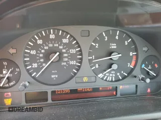 2003 BMW 5 Series 525iA with VIN WBADT43463G030675, listed as a Copart auction lot 43377015 with 121,395 mi miles and Salvage Title. Bid and sale history available at carsss.com. Image 9.