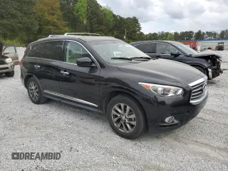 2013 Infiniti JX35 with VIN 5N1AL0MM3DC348710, listed as a Copart auction lot 51893205 with 161,003 mi miles and Clean Title. Bid and sale history available at carsss.com. Image 4.