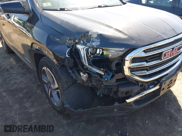 2019 GMC Terrain SLT with VIN 3GKALVEV5KL353096, listed as a IAAI auction lot 41825008 with 125,572 mi miles. Bid and sale history available at carsss.com. Image 6.