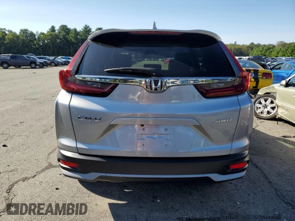 2020 Honda CR-V EX with VIN 5J6RW2H54LL019715, listed as a Copart auction lot 68912394 with Not Provided miles and Salvage Title. Bid and sale history available at DreamBid. Image 6.