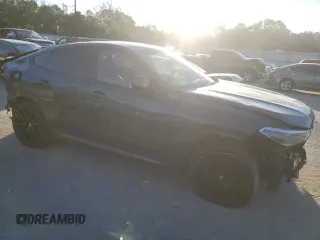 2021 BMW X6 M50i with VIN 5UXCY8C02M9G37894, listed as a Copart auction lot 81291044 with 22,762 mi miles and Clean Title. Bid and sale history available at carsss.com. Image 4.