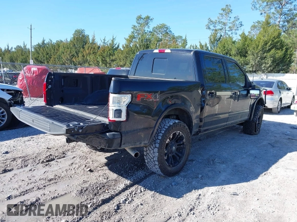 2019 Ford F-150 XL with VIN 1FTEW1E42KFC84494, listed as a IAAI auction lot 41648646 with 94,610 mi miles. Bid and sale history available at carsss.com. Image 4.