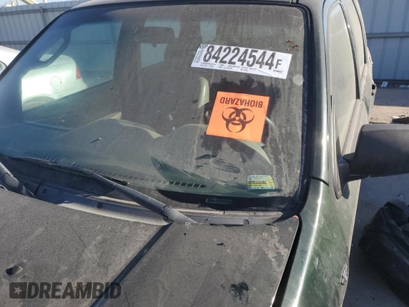 2002 Ford Escape XLS Choice with VIN 1FMYU01172KC91050, listed as a Copart auction lot 84224544 with Not provided miles and Non repairable. Bid and sale history available at DreamBid. Image 7.