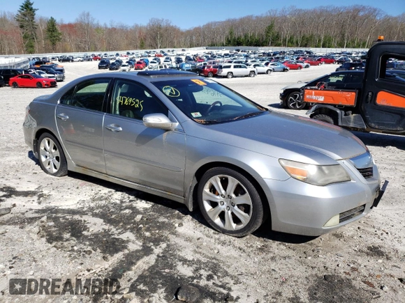 2009 Acura RL Technology with VIN JH4KB26689C001711, listed as a Copart auction lot 54769525 with 362,715 mi miles and Clean title. Bid and sale history available at DreamBid. Image 4.