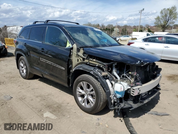 2016 Toyota Highlander LE z VIN 5TDBKRFH9GS312880, wystawiony jako Copart lot #49584775 z przebiegiem 116 519 mil mil oraz Szkoda całkowita • Salvage title. Historia ofert i sprzedaży dostępna na DreamBid. Obrazek 4.