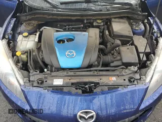 2013 Mazda 3 i Touring with VIN JM1BL1L86D1705148, listed as a Copart auction lot 76975804 with 73,900 mi miles and Salvage title. Bid and sale history available at DreamBid. Image 11.