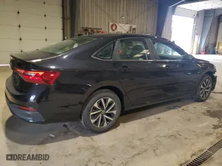 2023 Volkswagen Jetta S with VIN 3VW5M7BU2PM028163, listed as a Copart auction lot 50949515 with 6,605 mi miles and Salvage Title. Bid and sale history available at carsss.com. Image 3.