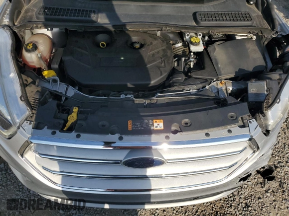 2019 Ford Escape Titanium with VIN 1FMCU9J92KUA78127, listed as a Copart auction lot 58488255 with 82,956 mi miles and Non repairable. Bid and sale history available at DreamBid. Image 11.