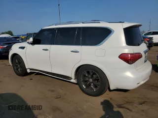 2011 Infiniti QX56 7-passenger with VIN JN8AZ2NE7B9003815, listed as a Copart auction lot 70988084 with 138,459 mi miles and Clean Title. Bid and sale history available at carsss.com. Image 2.