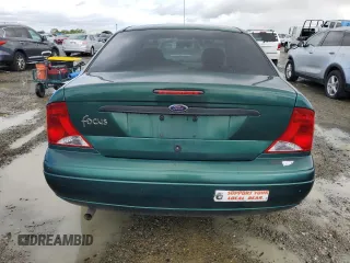 2001 Ford Focus LX with VIN 1FAFP33P91W363174, listed as a Copart auction lot 51299785 with 64,239 mi miles and Salvage Title. Bid and sale history available at carsss.com. Image 6.