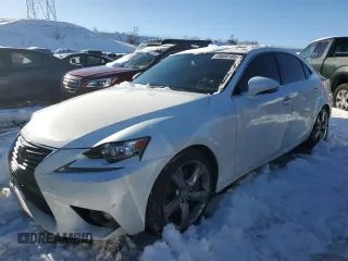 2015 Lexus IS 350 with VIN JTHCE1D25F5009478, listed as a Copart auction lot 45606105 with 116,703 mi miles and Salvage Title. Bid and sale history available at carsss.com. Image 1.