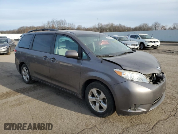 2014 Toyota Sienna LE AAS with VIN 5TDKK3DCXES421821, listed as a Copart auction lot 43223295 with 163,575 mi miles and Non Repairable. Bid and sale history available at carsss.com. Image 4.