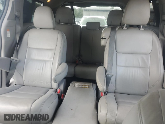 2015 Toyota Sienna XLE with VIN 5TDYK3DC2FS532715, listed as a Copart auction lot 62298295 with 151,583 mi miles and Salvage title. Bid and sale history available at DreamBid. Image 10.