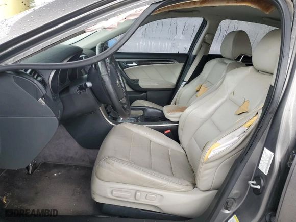 2008 Acura TL Type-S with VIN 19UUA76518A046888, listed as a Copart auction lot 44589505 with 0 mi miles and Salvage Title. Bid and sale history available at carsss.com. Image 7.