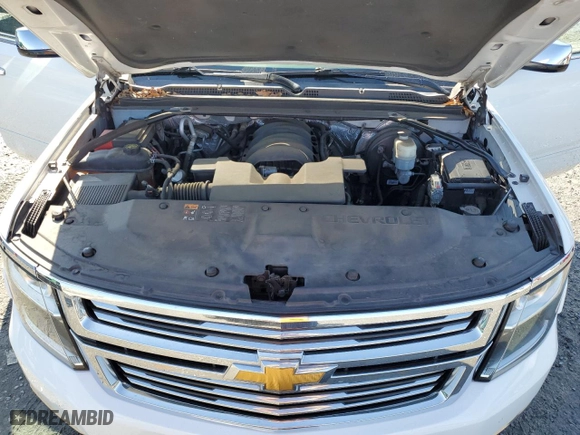 2015 Chevrolet Tahoe LTZ with VIN 1GNSKCKC9FR666040, listed as a Copart auction lot 44431875 with 233,166 mi miles and Salvage Title. Bid and sale history available at carsss.com. Image 12.