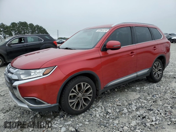2018 Mitsubishi Outlander SE with VIN JA4AD3A33JZ013478, listed as a Copart auction lot 57941215 with 130,824 mi miles and Salvage title. Bid and sale history available at DreamBid. Image 1.