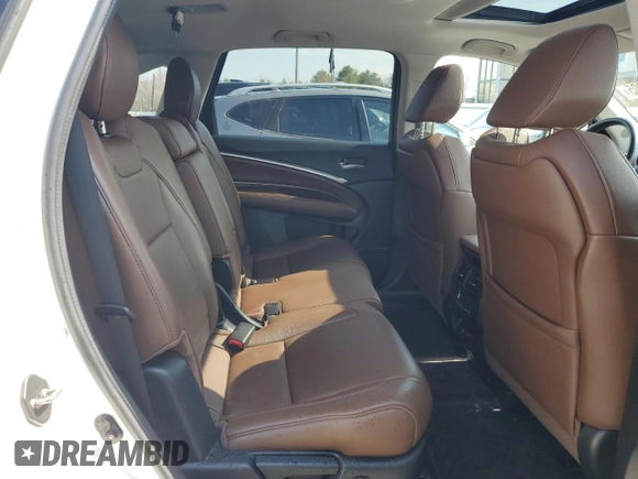 2017 Acura MDX Technology z VIN 5FRYD4H53HB025873, wystawiony jako Copart lot #53134205 z przebiegiem 95 654 mil mil oraz Szkoda całkowita • Salvage title. Historia ofert i sprzedaży dostępna na DreamBid. Obrazek 11.