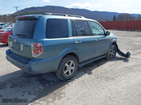 2008 Honda Pilot EX with VIN 5FNYF18418B023752, listed as a IAAI auction lot 41685375 with 143,702 mi miles. Bid and sale history available at carsss.com. Image 4.
