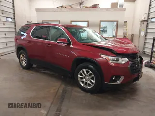 2019 Chevrolet Traverse LT Cloth z VIN 1GNEVGKW8KJ155191, wystawiony jako IAAI lot #41711343 z przebiegiem 202 711 mil mil oraz . Historia ofert i sprzedaży dostępna na DreamBid. Obrazek 1.