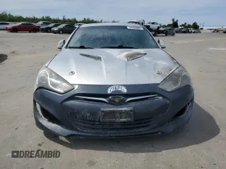 2013 Hyundai Genesis Coupe Grand Touring with VIN KMHHU6KJ6DU104759, listed as a Copart auction lot 54360995 with Not provided miles and Salvage title. Bid and sale history available at DreamBid. Image 5.