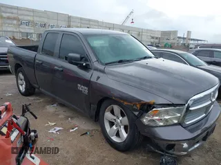 2021 Ram 1500 Tradesman with VIN 1C6RR6FG4MS521082, listed as a IAAI auction lot 42482516 with 34,111 mi miles and . Bid and sale history available at DreamBid. Image 1.