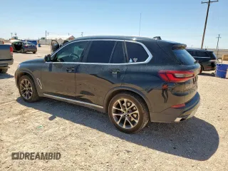 2021 BMW X5 sDrive40i with VIN 5UXCR4C09M9G23111, listed as a Copart auction lot 60509475 with 34,230 mi miles and Salvage title. Bid and sale history available at DreamBid. Image 2.