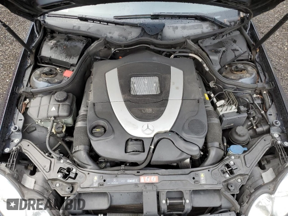 2007 Mercedes-Benz CLK-Class 5.5L with VIN WDBTJ72H87F209482, listed as a Copart auction lot 78612784 with 85,107 mi miles and Salvage Title. Bid and sale history available at carsss.com. Image 11.
