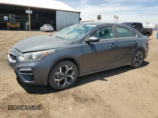 2019 Kia Forte LXS with VIN 3KPF24AD0KE083453, listed as a Copart auction lot 50039982 with 46,584 mi miles and Salvage Title. Bid and sale history available at DreamBid. Image 1.