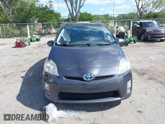 2011 Toyota Prius I with VIN JTDKN3DUXB1404431, listed as a IAAI auction lot 42045275 with 101,293 mi miles. Bid and sale history available at carsss.com. Image 12.