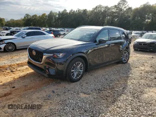 2024 Mazda CX-90 Preferred Plus with VIN JM3KKCHD4R1165169, listed as a Copart auction lot 47855215 with 6,677 mi miles and Salvage Title. Bid and sale history available at DreamBid. Image 1.