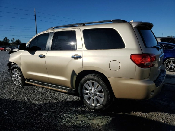 2016 Toyota Sequoia Platinum with VIN 5TDYY5G14GS065089, listed as a Copart auction lot 83761974 with 100,743 mi miles and Salvage Title. Bid and sale history available at carsss.com. Image 2.