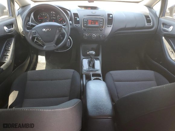 2017 Kia Forte LX with VIN 3KPFK4A76HE029500, listed as a Copart auction lot 47666495 with 86,191 mi miles and Salvage Title. Bid and sale history available at carsss.com. Image 8.