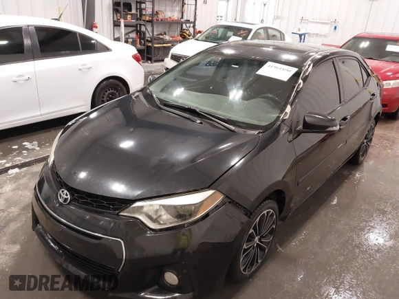 2014 Toyota Corolla L with VIN 5YFBURHE3EP175860, listed as a IAAI auction lot 41961890 with 141,701 mi miles and . Bid and sale history available at DreamBid. Image 6.
