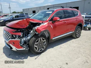 2023 Hyundai Santa Fe Hybrid Limited with VIN 5NMS5DA19PH008097, listed as a Copart auction lot 58356794 with 10,590 mi miles and Salvage Title. Bid and sale history available at carsss.com. Image 1.
