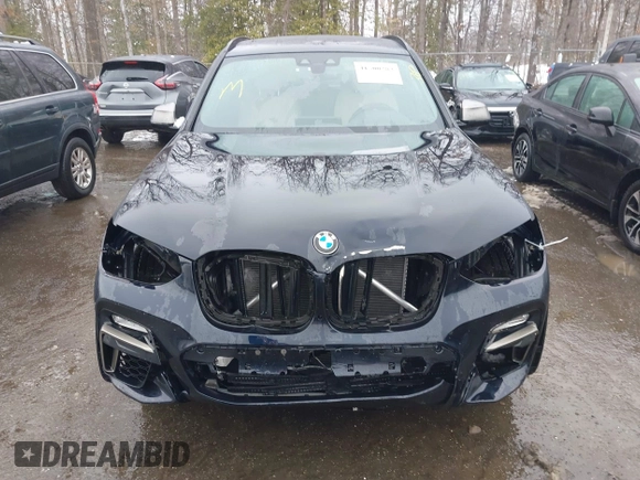2019 BMW X3 M40i with VIN 5UXTS3C50K0Z03136, listed as a IAAI auction lot 41500283 with 6,213 mi miles and . Bid and sale history available at DreamBid. Image 13.