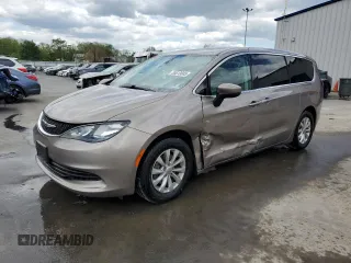 2017 Chrysler Pacifica Touring with VIN 2C4RC1DG5HR537931, listed as a Copart auction lot 55613605 with 159,536 mi miles and Salvage Title. Bid and sale history available at DreamBid. Image 1.