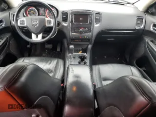 2013 Dodge Durango Crew with VIN 1C4RDHDG5DC663991, listed as a Copart auction lot 48491985 with 143,310 mi miles and Salvage Title. Bid and sale history available at carsss.com. Image 8.