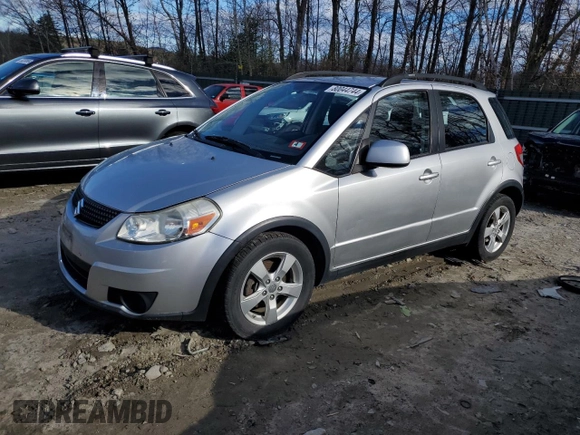 2012 Suzuki SX4 Crossover with VIN JS2YB5A39C6304860, listed as a Copart auction lot 80044744 with 79,927 mi miles and Salvage Title. Bid and sale history available at carsss.com. Image 1.