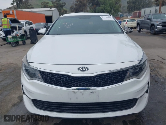 2018 Kia Optima LX with VIN 5XXGT4L3XJG215632, listed as a IAAI auction lot 41785035 with 94,854 mi miles and . Bid and sale history available at DreamBid. Image 12.