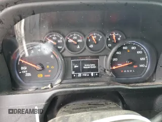 2022 Chevrolet Silverado 1500 Custom with VIN 1GCPDBEK5NZ569941, listed as a Copart auction lot 82292514 with 17,191 mi miles and Salvage Title. Bid and sale history available at carsss.com. Image 9.