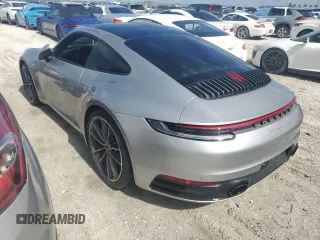 2021 Porsche 911 Carrera S with VIN WP0AB2A9XMS221638, listed as a Copart auction lot 73923744 with 0 mi miles and Salvage Title. Bid and sale history available at carsss.com. Image 2.