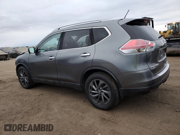 2016 Nissan Rogue SV with VIN 5N1AT2MT6GC824326, listed as a Copart auction lot 88476785 with 70,111 mi miles and Salvage Title. Bid and sale history available at carsss.com. Image 2.