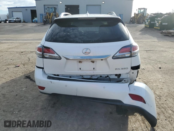 2014 Lexus RX 350 with VIN 2T2BK1BA9EC246956, listed as a Copart auction lot 46251415 with 141,098 mi miles and Salvage Title. Bid and sale history available at DreamBid. Image 6.
