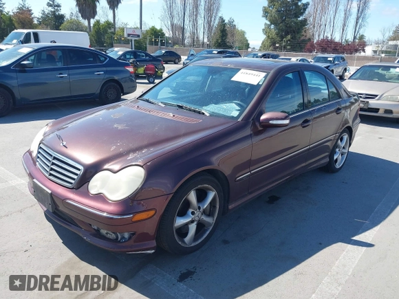 2006 Mercedes-Benz C 230 Sport with VIN WDBRF52H46A878392, listed as a IAAI auction lot 41849441 with 169,072 mi miles and . Bid and sale history available at carsss.com. Image 6.