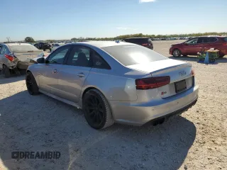 2018 Audi S6 Premium Plus with VIN WAUFFAFC2JN027234, listed as a Copart auction lot 82027234 with 88,612 mi miles and Salvage Title. Bid and sale history available at carsss.com. Image 2.