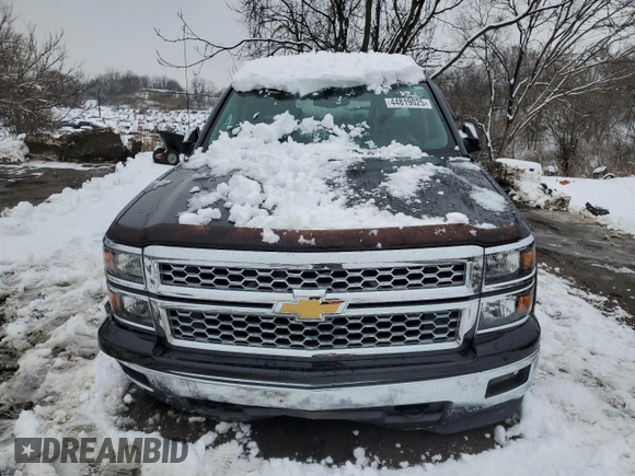 2015 Chevrolet Silverado 1500 LT with VIN 1GCVKREC0FZ405559, listed as a Copart auction lot 44819025 with 92,933 mi miles and Salvage Title. Bid and sale history available at carsss.com. Image 5.